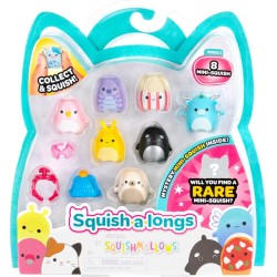 Squish-a-longs - Σετ 8τμχ Φιγούρων & Αξεσουάρ W3 (4 Σχέδια) - Jazwares 8 pack (style 2) (w3) JWSL0021 191726755227