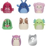 Squish-a-longs - Set of 8pcs Figures & Accessories W2 (4 Designs) - Jazwares 8 Pack (style 3) (w1) JWSL0021-W2 191726823117