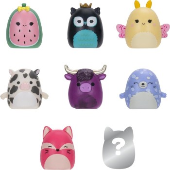 Squish-A-Longs - 8-Piece Figure & Accessory Set W2 (4 Styles) - Jazwares 8-Pack (Style 4) (W1) JWSL0021-W2 191726828686