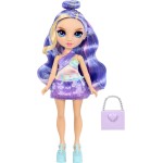 MGA Entertainment Rainbow High My Fashion Style Doll - Violet - 28 cm tall fashion doll in purple with outfit, handbag and shoes