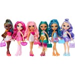 MGA Entertainment Rainbow High My Fashion Style Doll - Violet - 28 cm tall fashion doll in purple with outfit, handbag and shoes