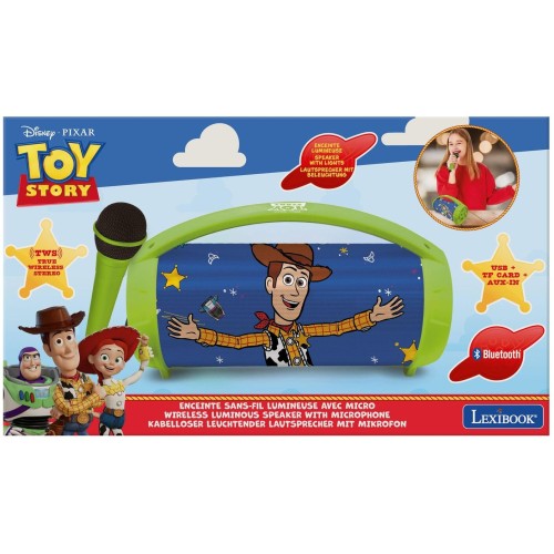 Lexibook Toy Story Bluetooth® Speaker With Light And Microphone 25.BTP585TSZ 3380743119687