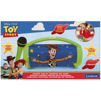 Lexibook Ηχείο Bluetooth® Toy Story Με Φως Και Μικρόφωνο 25.BTP585TSZ 3380743119687