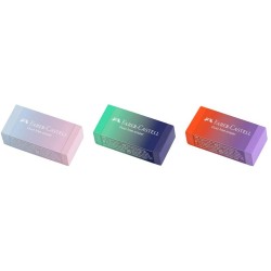 Faber-Castell ΓΟΜΑ DUST FREE FLOW EDITION ΣΕ 3 ΧΡΩΜΑΤΑ 188580 4005401885801