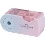 Faber-Castell Faber Castell Μινι Ξύστρα Μονή Με Δοσχείο - Sleeve Mini Flow Blushing 182776 4005401827764