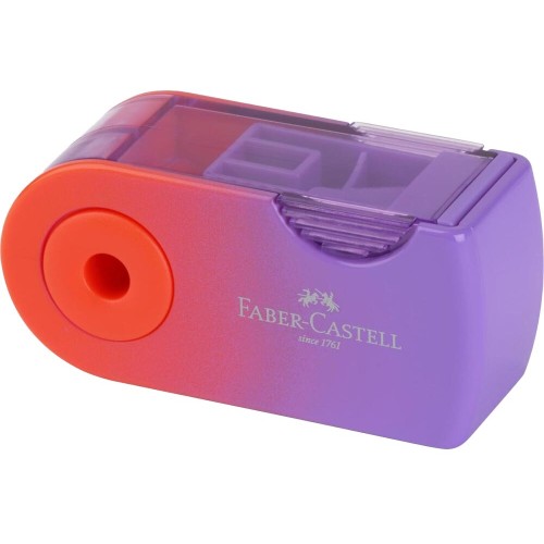 Mini Pencil Sharpener With Container Faber-Castell Sleeve Mini Flow Edition 182776 4005401827764