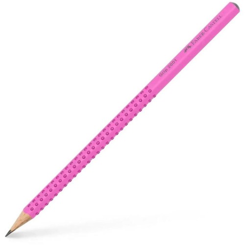 Faber-Castell Grip HB Pencil Pink Madder Lake 100201463 4005400457597