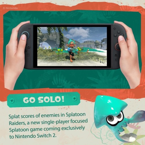 Nintendo splatoon raiders  045496314309