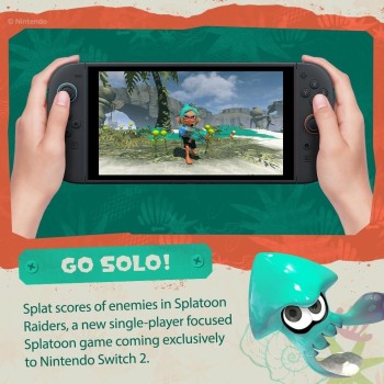 Nintendo splatoon raiders  045496314309