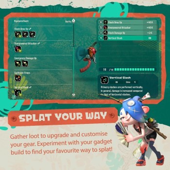 Nintendo splatoon raiders  045496314309