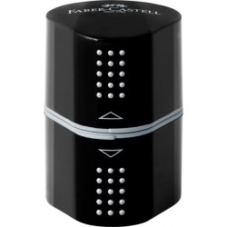 Faber-Castell Sharpener Faber Castell Grip 2001 Barrel Triple Black 283899 4005402838998