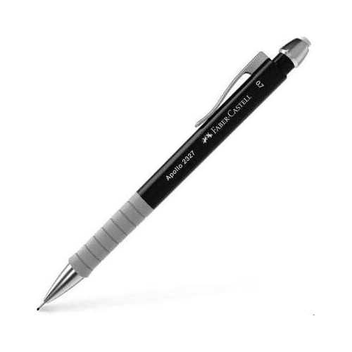 Faber-castell Apollo 0.7mm Black Mechanical Pencil - Box of 5 232704 6933256640147