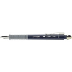 faber-castell apollo 0.5mm dark blue mechanical pencil - box of 5 232503 6933256639950