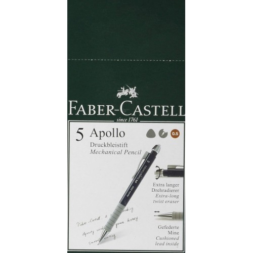 Faber-Castell Apollo 0.5mm μπλε μηχ. μολύβι 232503 6933256639950