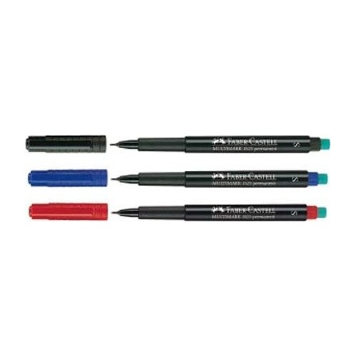 Faber-Castell Μαρκαδόρος multimark s μαύρο 152399 4005401020615