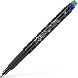 faber-castell  permanent markers s 1pezzo permanent marker – blue blue, bla 152351 4005401020561