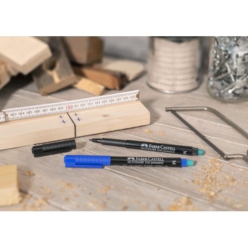 Faber-Castell Μαρκαδόρος multimark s μπλε 152351 4005401020561