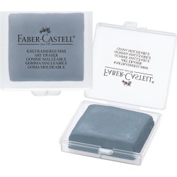 Faber-castell Art and Graphic Kneadable Art Eraser, Grey, Single Eraser, fo 127220 9556089009225