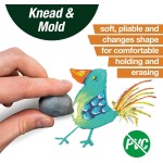 Faber-castell Art and Graphic Kneadable Art Eraser, Grey, Single Eraser, fo 127220 9556089009225