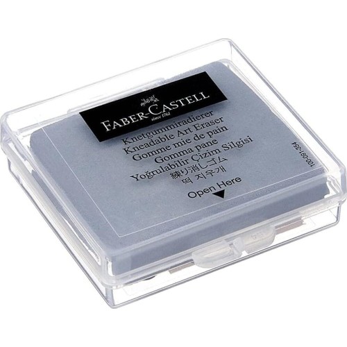Faber-castell Art and Graphic Kneadable Art Eraser, Grey, Single Eraser, fo 127220 9556089009225