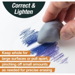 Faber-castell Art and Graphic Kneadable Art Eraser, Grey, Single Eraser, fo 127220 9556089009225