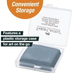 Faber-castell Art and Graphic Kneadable Art Eraser, Grey, Single Eraser, fo 127220 9556089009225