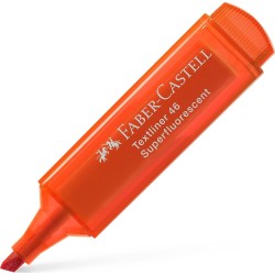 Faber-castell 1546 Super Fluorescent Textliner - Orange 154615 4005401074366