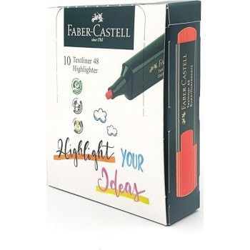 Faber-castell 1546 Super Fluorescent Textliner - Orange 154615 4005401074366