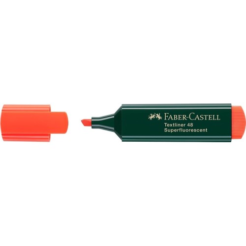 Faber-Castell Υπογραμμιστής fluo πορτοκαλί 154615 4005401074366