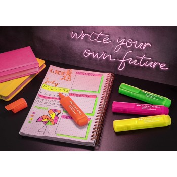Faber-Castell Υπογραμμιστής fluo πορτοκαλί 154615 4005401074366
