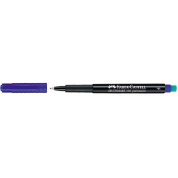 Faber-Castell Μαρκαδόρος multimark f μπλε 151351 4005401020189