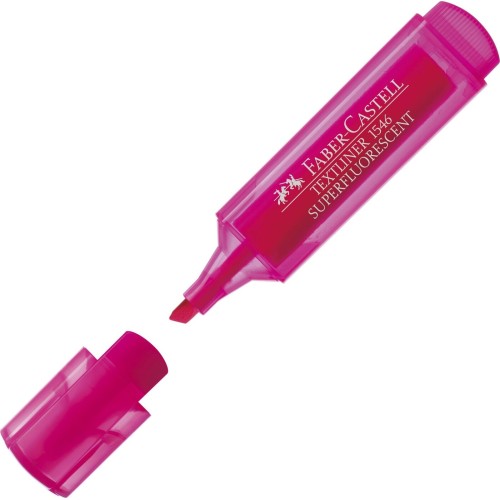 Faber-Castell υπογραμμιστής  1546 - ροζ νέον 154628 4005401074397