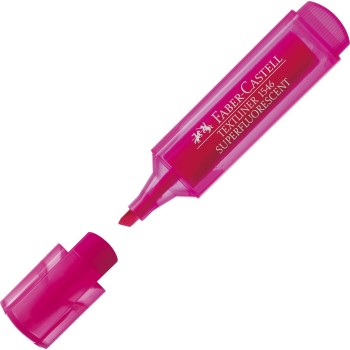 Faber-Castell υπογραμμιστής  1546 - ροζ νέον 154628 4005401074397