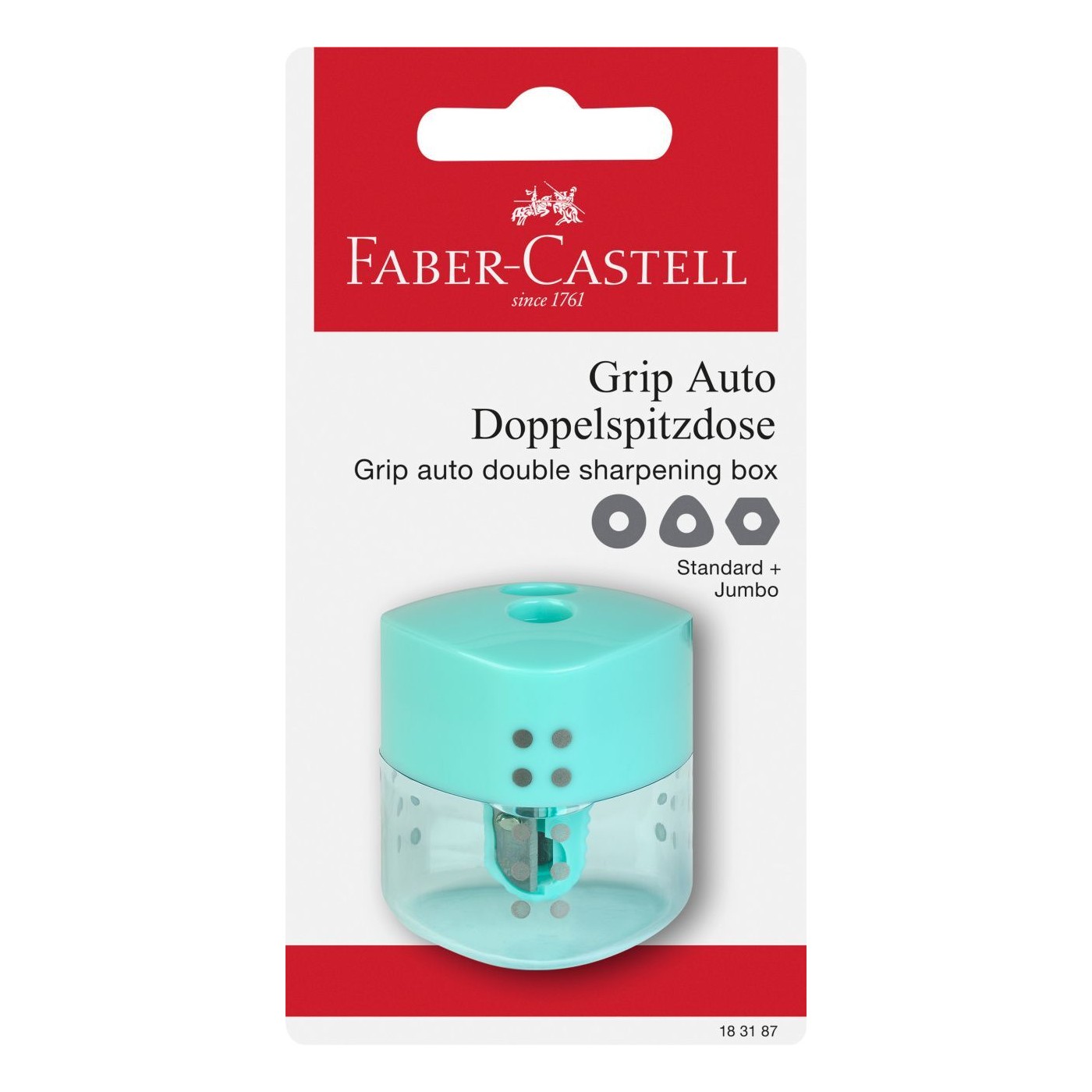 Faber-Castell Ξύστρα Διπλή Blister