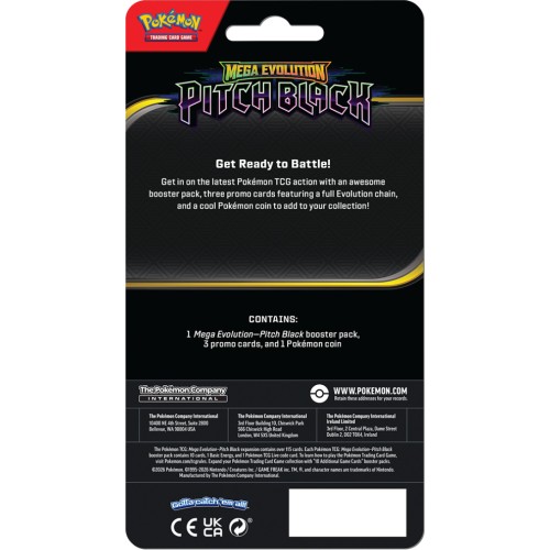 κάισσα ME05 Pitch Black Premium Checklane Blister POK104218 196214142657