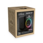 bigben Big Ben Karaoke Speaker With Wired Microphone And Lighting Effects Black  3499550388367