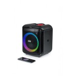 bigben Big Ben Karaoke Speaker With Wired Microphone And Lighting Effects Black  3499550388367