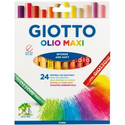 Giotto Olio Maxi Oil Pastels 24 000293800 8000825048548