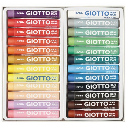 Giotto Olio Maxi Oil Pastels 24 000293800 8000825048548