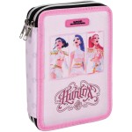 gim κασετίνα διπλή  huntrix 364-01100 5204549195097