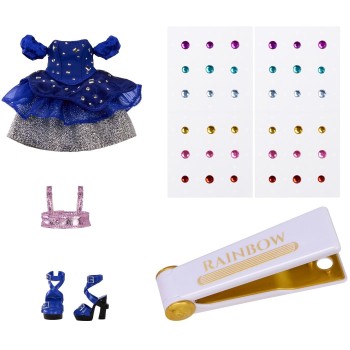 MGA Entertainment Rainbow High Be Dazzling Fashion Dolls- Genevieve Bleue (blue) 599982 035051597810