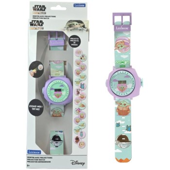 Lexibook Star Wars / Grogu – Kids Digital Projection Watch 25.DMW050SV 3380743120553