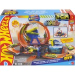 Mattel hot wheels mega πλυντηριο χρωμοκεραυνων με λουπ JHL97 194735334971
