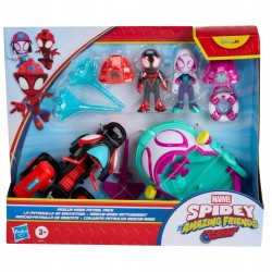 Hasbro Spidey AND HIS Amazing Friends Σετ Rescue Miles Morales & Ghost Vehicle G1970 5010996406859