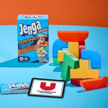 Hasbro επιτραπεζιο παιχνίδι Jenga Expansion Downfall G2892 5010996435507