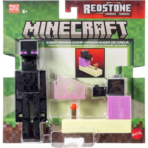 mattel minecraft - βασικη φιγούρα με αξεσουάρ mc ender dragon chomp JKK00 / JKK05 194735351343