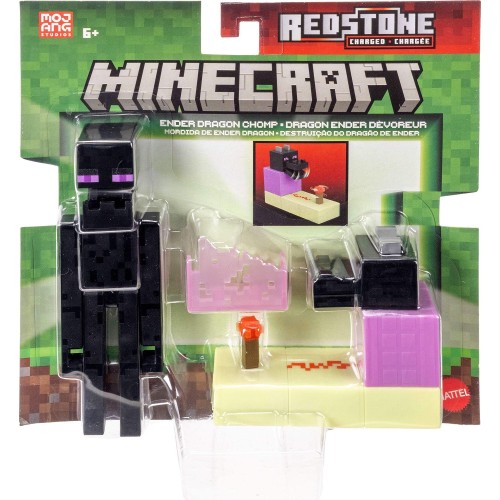 mattel minecraft - βασικη φιγούρα με αξεσουάρ mc ender dragon chomp JKK00 / JKK05 194735351343