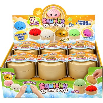 Just toys Squishy Dumplings Squishy Φιγούρα Ζυμαράκι  2604005 815887029934