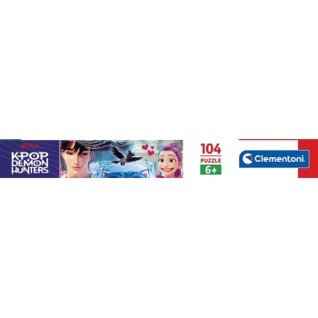 Clementoni kpop demon hunters παζλ super color k-pop demon hunters 104 τμχ 1210-21764 8005125217649