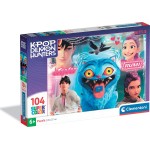 Clementoni kpop demon hunters παζλ super color k-pop demon hunters 104 τμχ 1210-21764 8005125217649